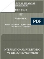 International Portfolio vs Direct Investment Guide