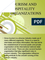 Tourism and Hospitality Organizations