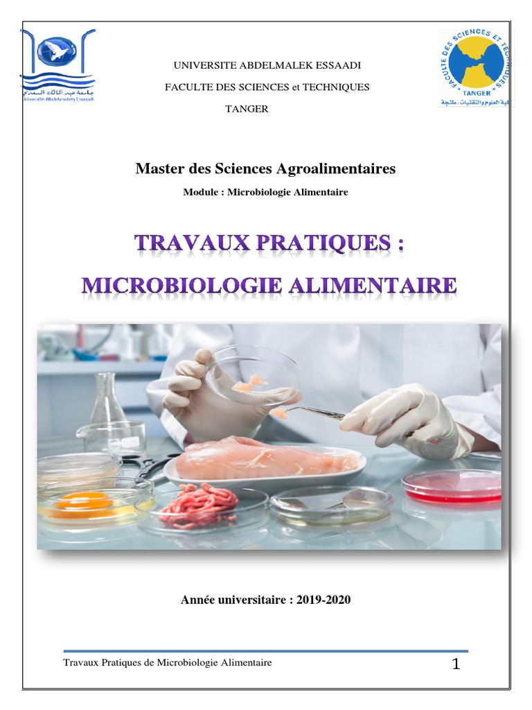 PolycopiÃ© - TP Microbiologie Alimentaire PDF | PDF | Salmonelle ...