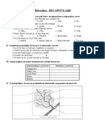 Hidrosfera - Recapitualre