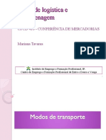 Curso logística transporte modos