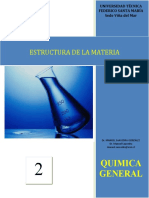 Estructura de la materia y partículas fundamentales del átomo