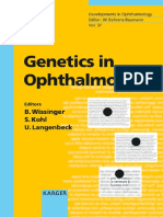 Genetics in Ophthalmology