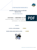 Actividad 1, Equipo 8, Formulación y Evaluación de Proyectos