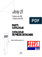 Moray 25 Parts Catalogue 2008