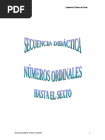Numeros Ordinales