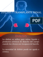 Dialisis y trasplante renal: cuidados de enfermería