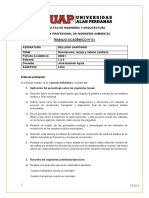 Gestión residuos sólidos: recolección, transporte y relleno sanitario