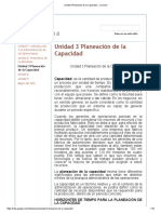 Unidad 3 Planeación de La Capacidad