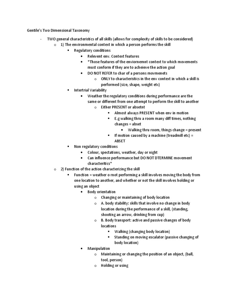 Chapter - 1 - The - Classification - of - Motor - SK 6 | PDF | Cognition