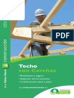 Construcción de techo con cerchas: guía paso a paso de menos de