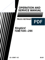 Operation and Service Manual: Truck Refrigeration Unit