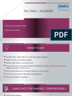 Writing Task 1 - Academic: Sessions 5+6: Comparative Graphs Instructor: Kiana Rafiee