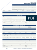 Ficha Cadastral - Fianca PF Resid