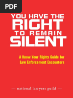 Protests National Lawyers Guild: Personal Rights During Confrontations With Law Enforcement