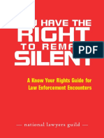 Protests National Lawyers Guild: Personal Rights During Confrontations With Law Enforcement