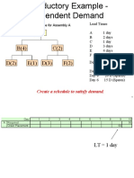 Dependent Demand [Example]