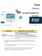 Física: Estudios Generales Semestre I