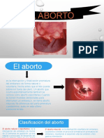 EL ABORTO Diapositivas