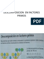 Descomposicion en Factores Primos