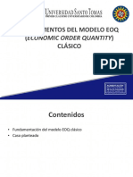 2d. Fundamentos Del Modelo EOQ Clásico