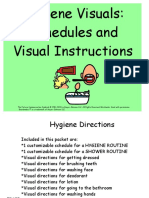 Hygiene Visuals: Schedules and Visual Instructions