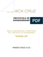 Protocolo Bioseguridad Covid-19 Monica Cruz PDF