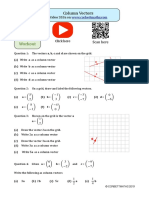 Column Vectors