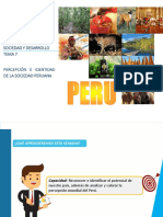 Percepción e Identidad de La Sociedad Peruana