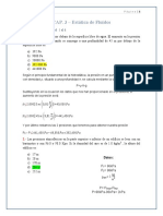 EJERCICIOS DE Estática de Fluidos DE FLUIDOS & TERMICA