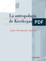 Sellés, Juan Fernando, La Antropología de Kierkegaard, EUNSA 2014