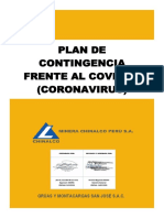 Plan de Contingencia Contra El Covid-19 San José