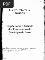 Estatuto Patos PB 1.244-79