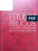 Estudos Bíblicos Doutrinas Fundamentais Das Escrituras Sagradas 1984