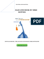 The Jazz Bass Line Book by Mike Downes PDF
