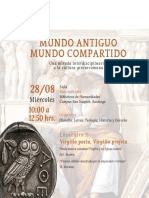 INVITACIÓN MUNDO ANTIGUO