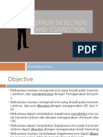 9-Error Detection and Correction