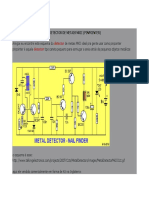 Detector de metais MKII pinpointer