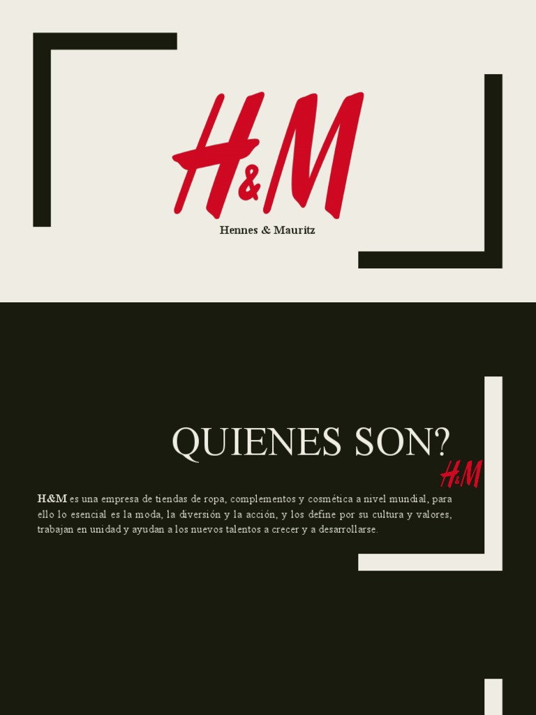 H&M - 01 | PDF | H&M | Economias