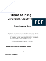 433110087 Filipino Sa Piling Larang Akademik Patnubay Ng Guro