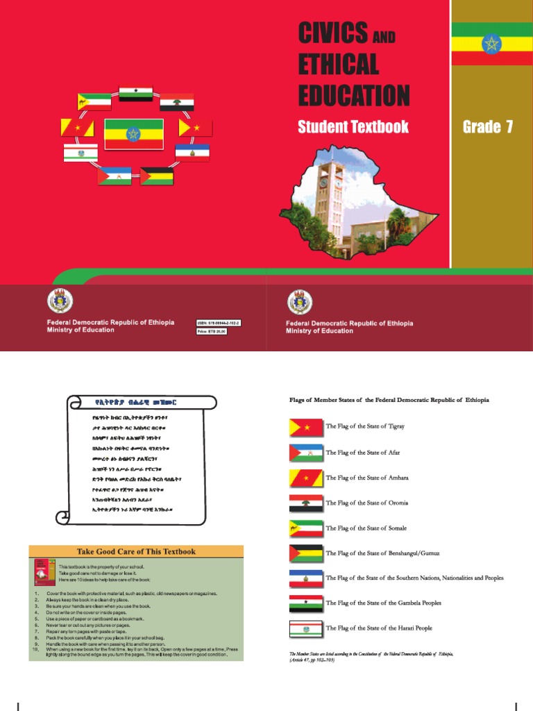Civics and Ethical Education Grade 7 | PDF | Rights | Democracy