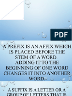 Suffix Prefix