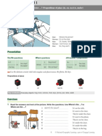 Presentation: Where Is/are ... ?: Prepositions of Place (In, On, Next To, Under)