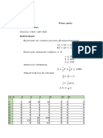 VDU matrix analysis and variable optimization