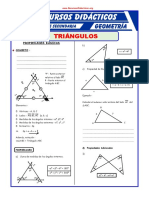 Propiedades de Los Triangulos para Cuarto de Secundaria PDF
