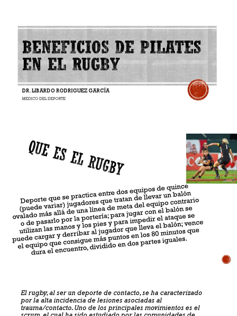Beneficios del Pilates en el Rugby | PDF | Pilates | Medicina CLINICA