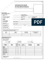 Form Aplikasi Pelamar