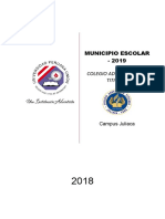 Proy. MUNICIPIO ESCOLAR 2018