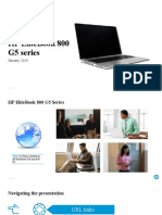 HP Elitebook 800 G5 Series: January 2018