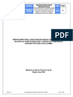 LINEAMIENTOS PARA LA RESTAURACIÓN DE ÑPS SERVICIOS EN LA FASE DE MITIGACIÓN EN EL MARCO COVID 19